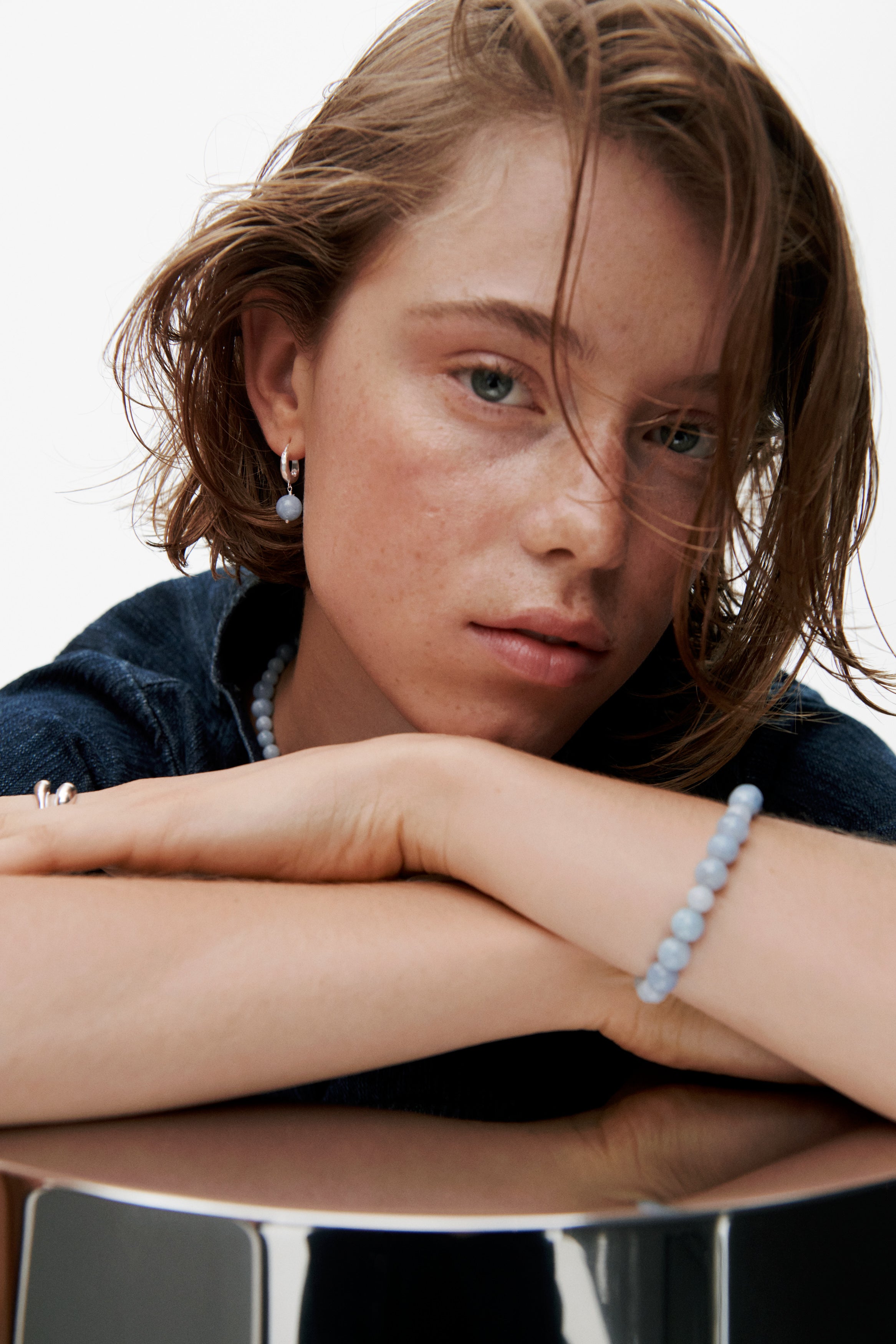 Blue Sky armbånd - forgyldt